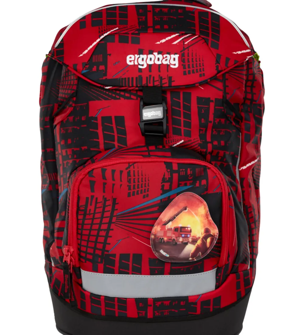 Skoletasker-Ergobag Skoletaske - Prime - FireBear