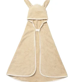 Fabelab Babyhåndklæde- Og Poncho|Håndklæder*Babyhåndklæde - Baby - 90x115 cm - Kanin - Wheat
