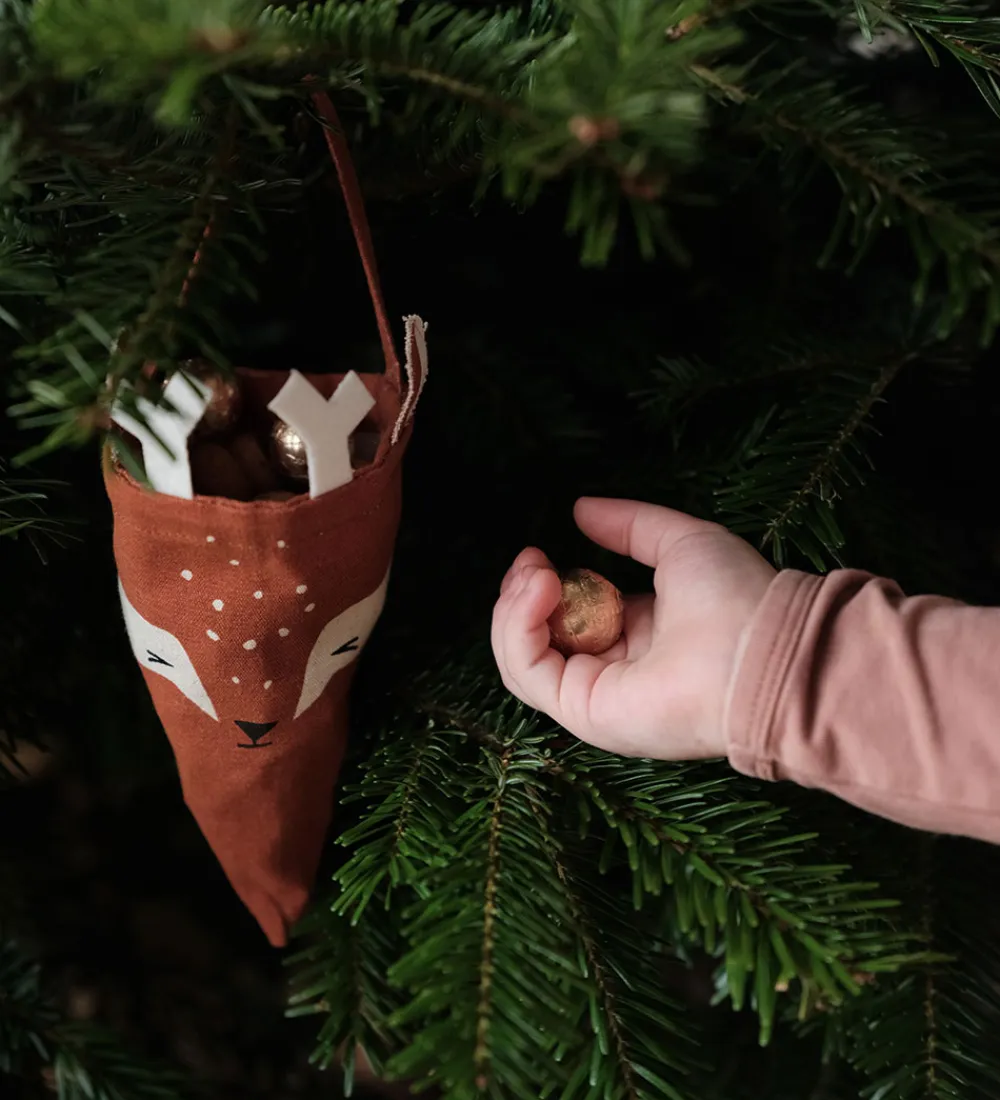 Julepynt-Fabelab Kræmmerhus - 3-pak - Deer - Mix