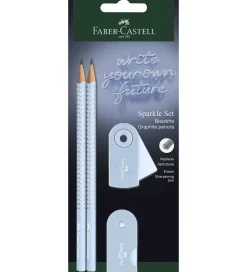 Faber-Castell Skriveredskaber*Blyantsæt - Sparkle - 4 Dele - Sky Blue