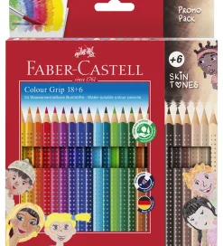 Faber-Castell Skriveredskaber*Farveblyanter - 24 stk. - Multi/Skin Tones