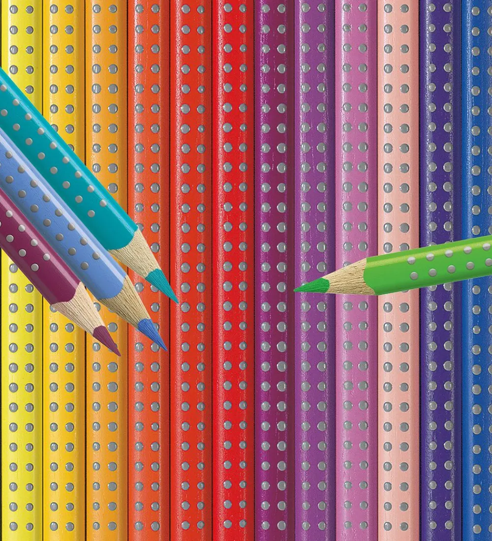 Faber-Castell Maling*Farveblyanter - Grip - Akvarel - 24 stk - Multi
