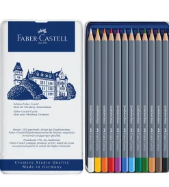 Faber-Castell Maling*Farveblyanter - Goldfaber Akvarel - 12 stk - Multi