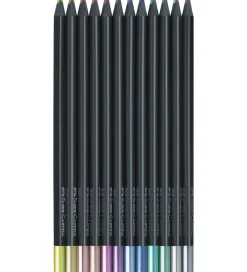 Faber-Castell Skriveredskaber*Farveblyanter - 12 stk. - Metallic