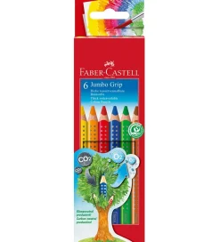 Maling-Faber-Castell Farveblyanter - Jumbo Grip - Akvarel - 6 stk - Mul
