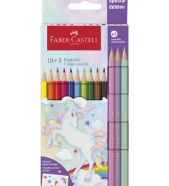 Skriveredskaber-Faber-Castell Farveblyanter - 13 stk. - Unicorn Pastel