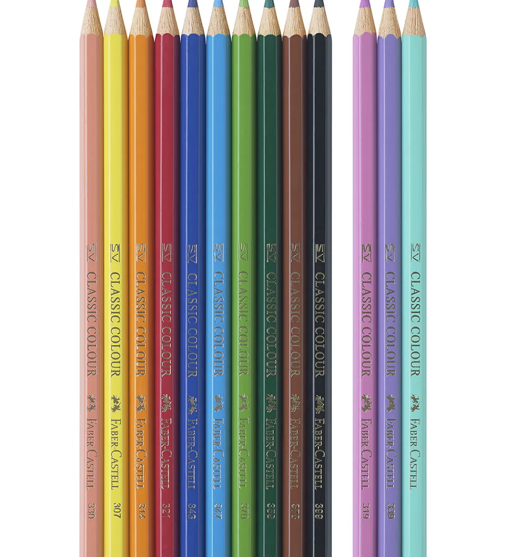 Skriveredskaber-Faber-Castell Farveblyanter - 13 stk. - Unicorn Pastel
