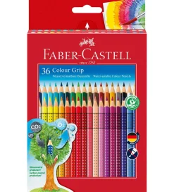 Maling-Faber-Castell Farveblyanter - Grip - Akvarel - 36 stk - Multifar