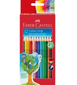 Maling-Faber-Castell Farveblyanter - Grip - Akvarel - 12 stk - Multi