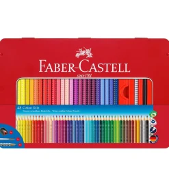 Faber-Castell Maling*Farvesæt - Grip - Akvarel - 48 stk - Multifarvet