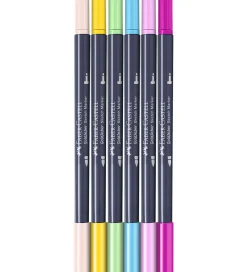 Tuscher Og Farver-Faber-Castell Tuscher - 6 Stk. - Goldfaber Sketch - Kawaii