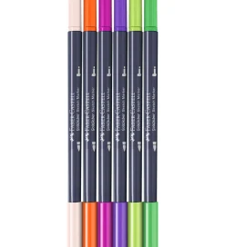 Faber-Castell Tuscher Og Farver*Tuscher - 6 Stk. - Goldfaber Sketch - Graphic Nove