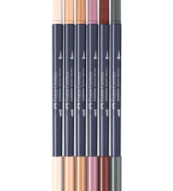 Faber-Castell Tuscher Og Farver*Tuscher - 6 Stk. - Goldfaber Sketch - Portrait