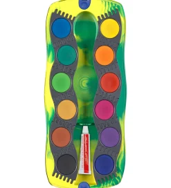 Maling-Faber-Castell Vandfarve - Dinosaur - 12 Farver + Chinese White