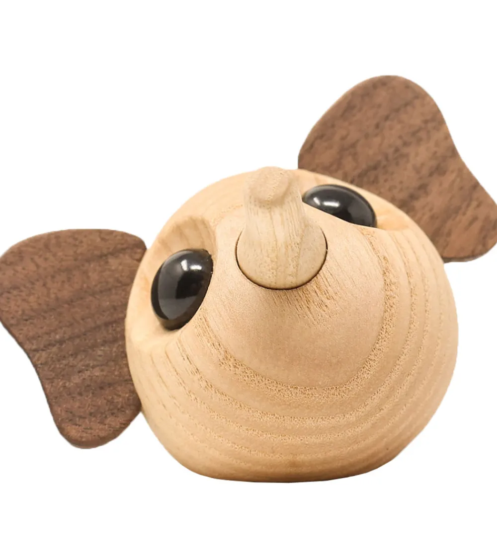 FableWood Pyntefigurer*Pick-Me-Up Elefant - Louis - 6 cm - Natur