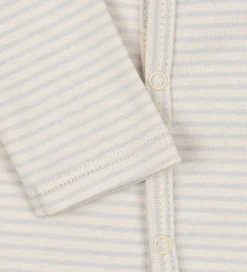 Fanga Fontana Heldragter*Natdragt - Fio - Tea Stripe Gray Dawn