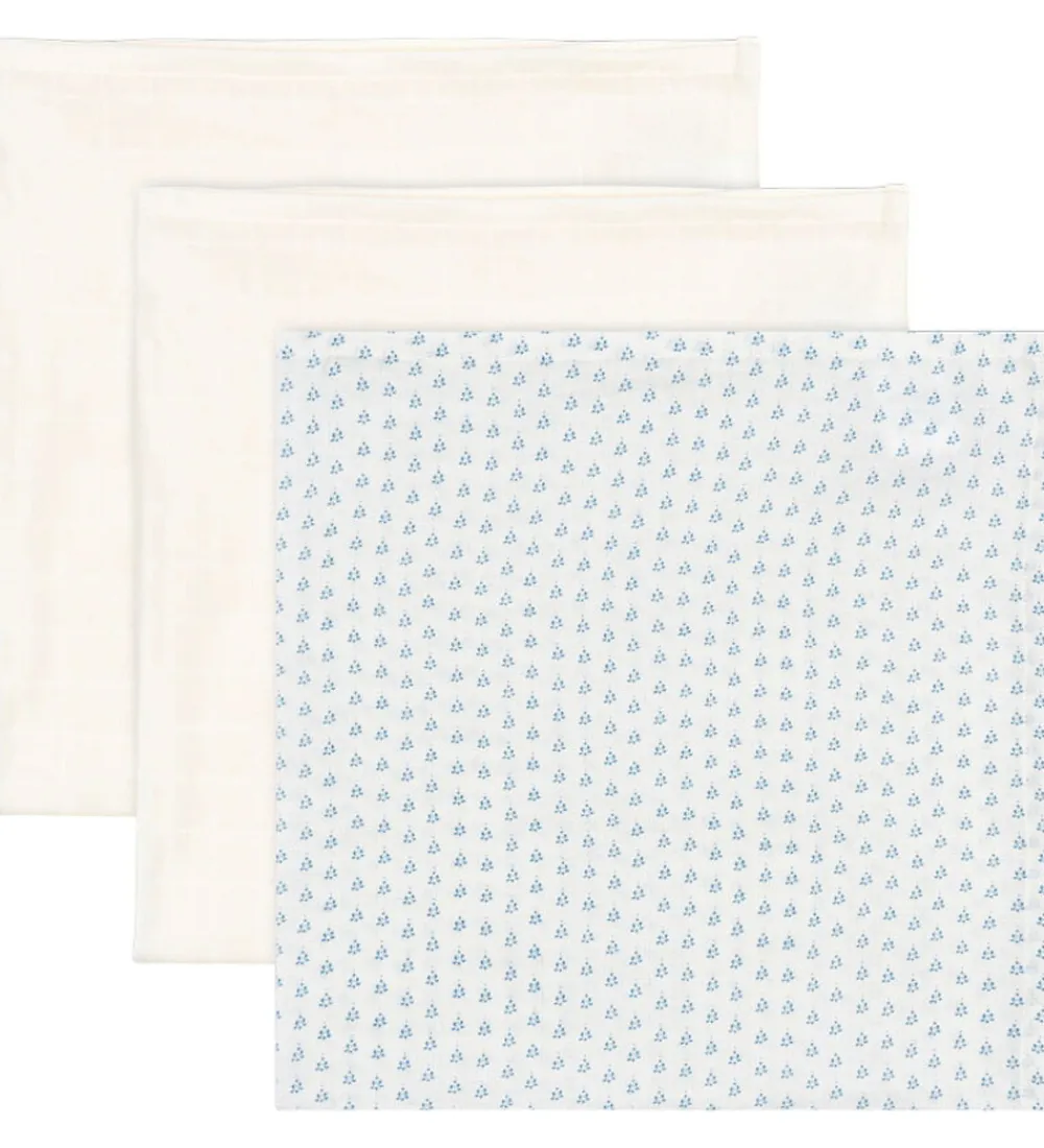 Fanga Fontana Stofbleer|Pusletid*Stofbleer - 65x65 - 3-pak - Bellini - Punto Blu