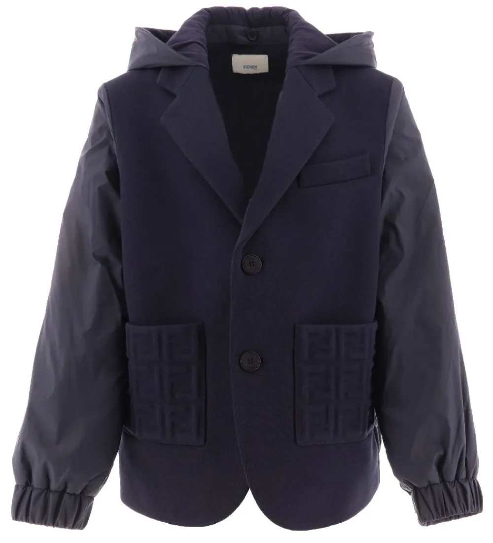 Jakkesæt Og Blazers-Fendi Blazer - Navy