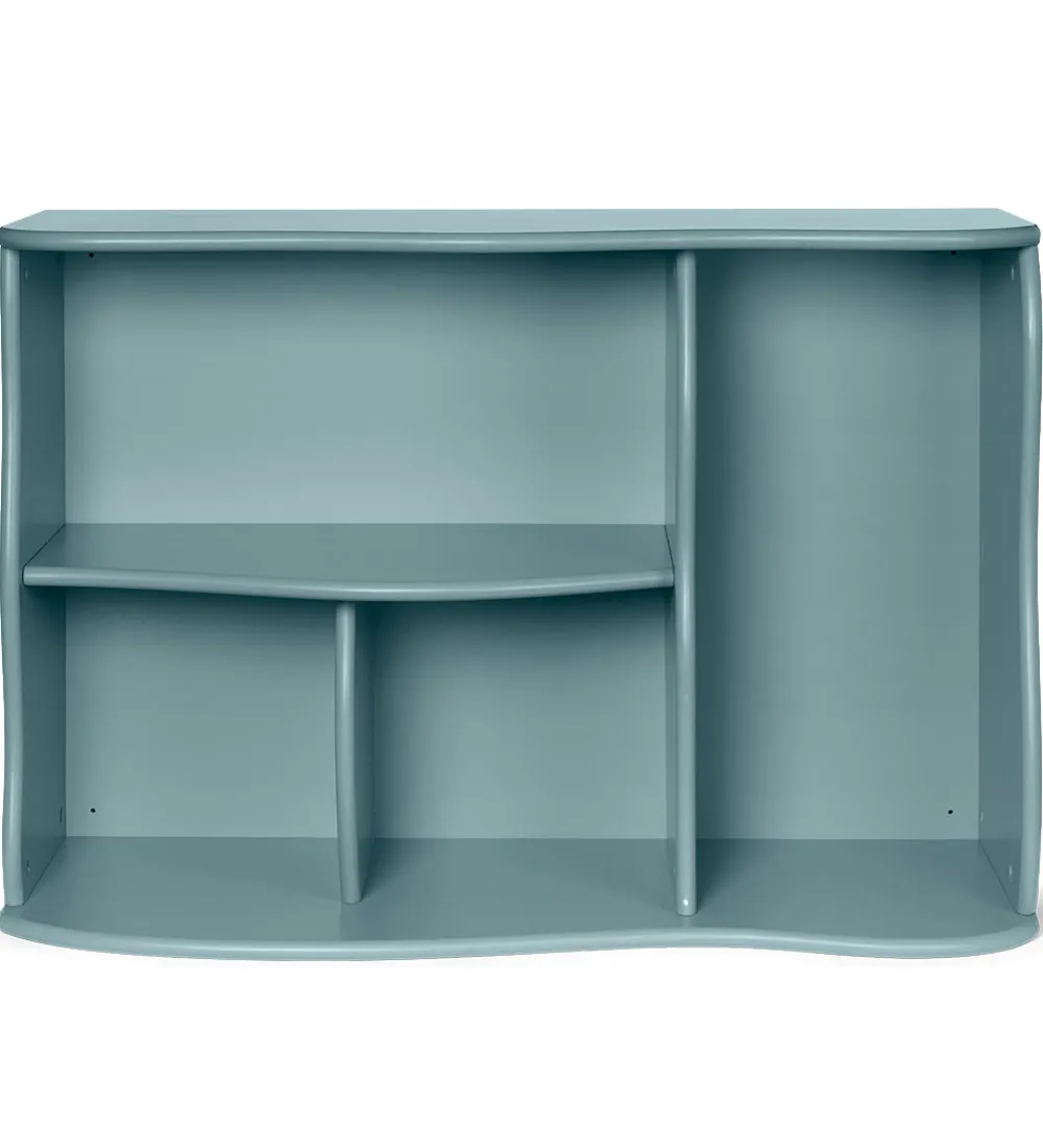 Skabe Og Reoler-Ferm Living Bogreol - Slope - 66x36x95 cm - Storm
