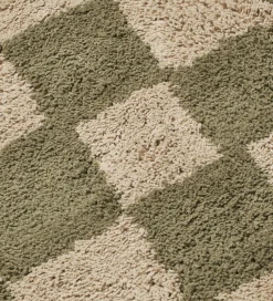 Ferm Living Tæpper|Gulvtæpper*Gulvtæppe - Mara - 80x150 cm - Elm Green/Warm Sand