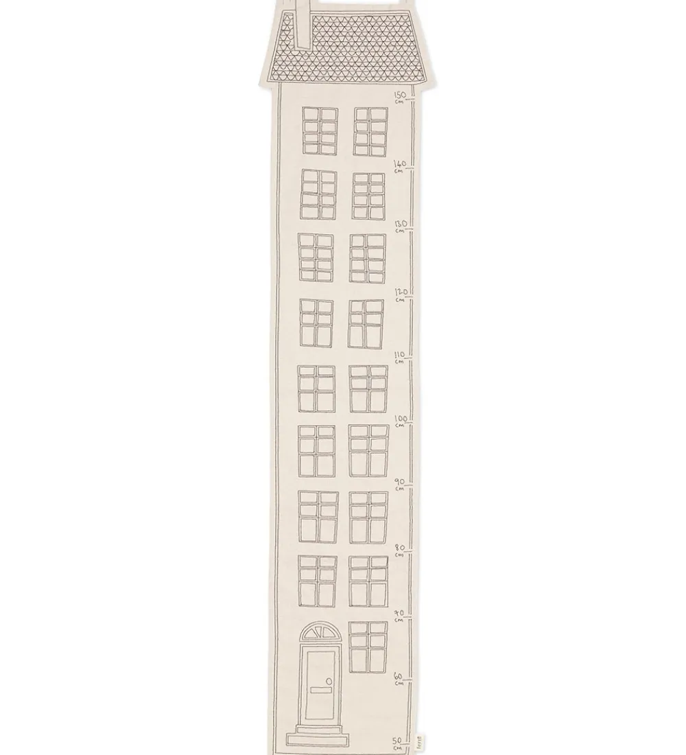 Højdemåler-Ferm Living Højdemåler - 50-150 cm - Abode - Off White