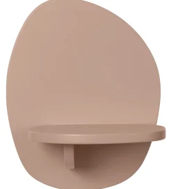 Hylder|Børneværelset-Ferm Living Hylde - Pilu - Lille - 25cm - Rosa