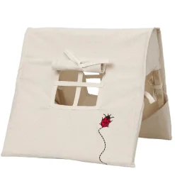 Legetelte|Legetelte-Ferm Living Legetelt - 30x30 cm - Natur m. Mariehøne