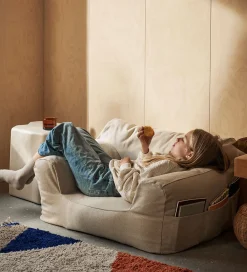 Ferm Living Stole*Lænestol - Billow Bean Bag - 50x80x48 cm - Off-white