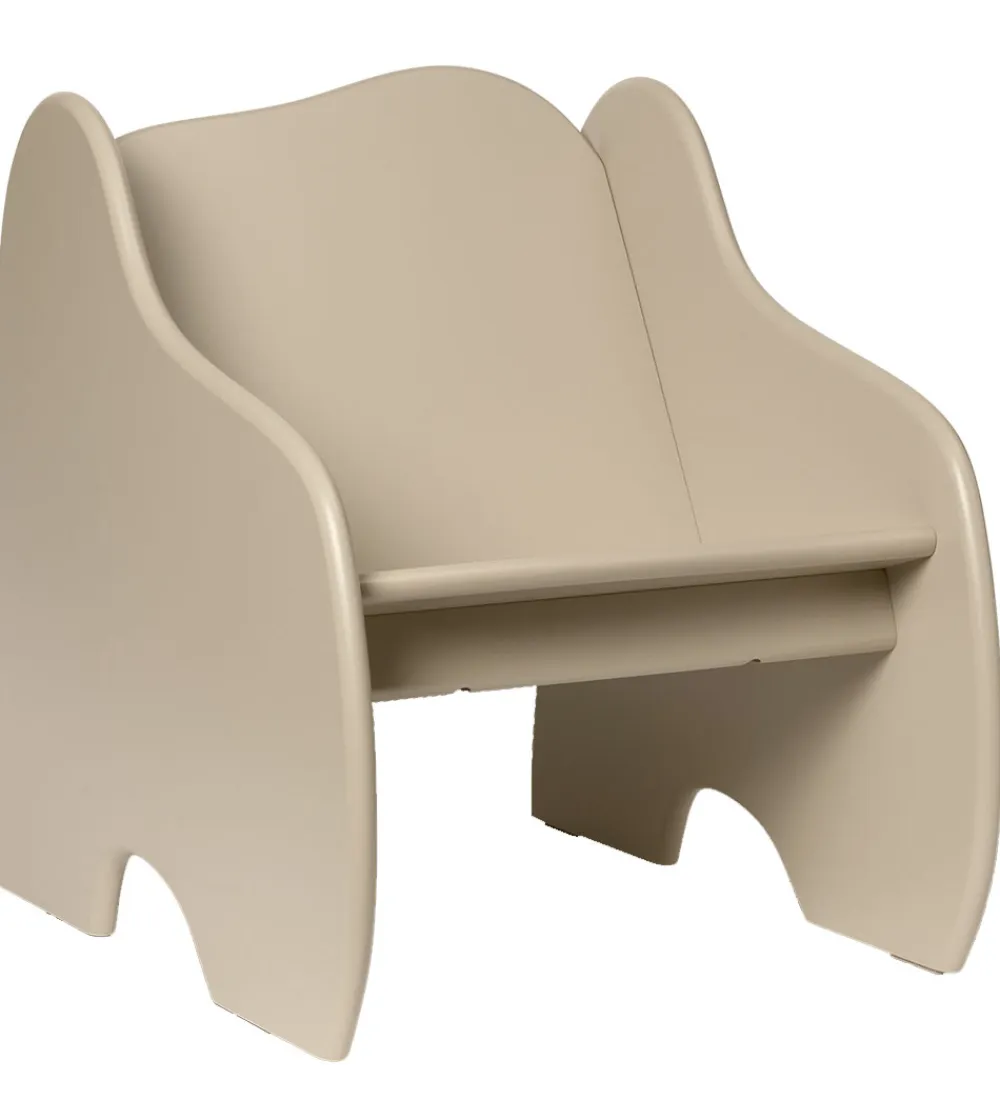 Stole-Ferm Living Lounge Stol - Slope - 44x59x55 cm - Cashmere