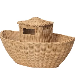 Ferm Living Kurve*Opbevaringskurv - Braided Ark - 60x41x30 cm - Natura