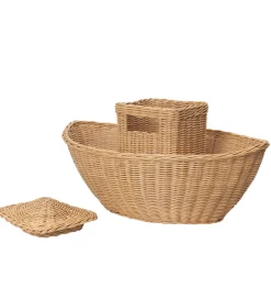 Ferm Living Kurve*Opbevaringskurv - Braided Ark - 60x41x30 cm - Natura