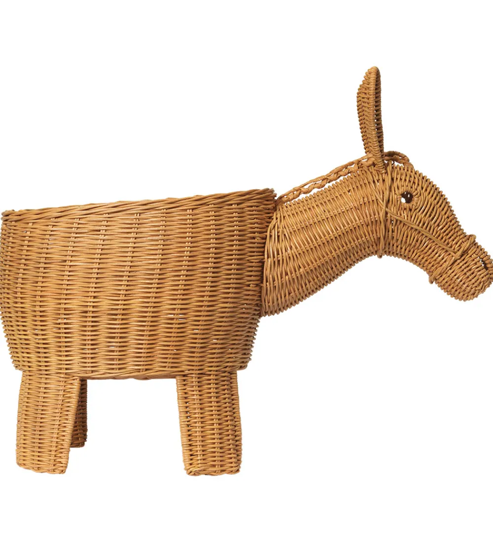Kurve-Ferm Living Opbevaringskurv - Donkey - 66x35x49 cm - Natural