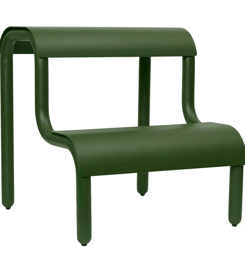 Ferm Living Skamler*Skammel - 34x35,7x36,2 cm - Forest Green
