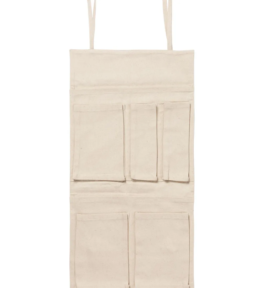 Ferm Living Opbevaring*Væglommer - Canvas - 65x32 cm - Off White