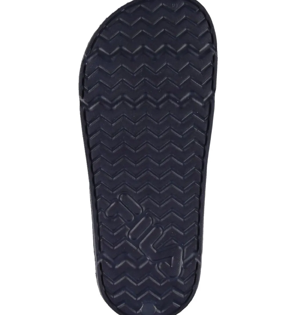 Badesandaler-Fila Badesandaler - Morrow Bay Slipper Jr - Dress Blue