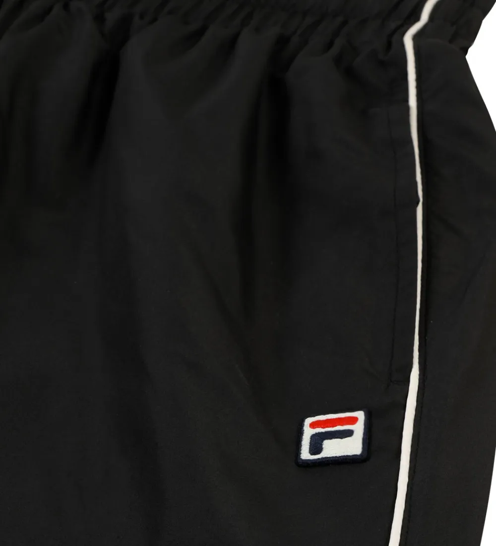 Træningsbukser|Træning Og Gymnastik-Fila Bukser - San Siro Wide - Sort m. Logo