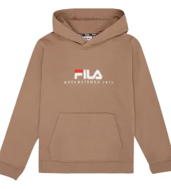 Fila Hættetrøjer*Hættetrøje - Carisio - Taupe Gray m. Logo