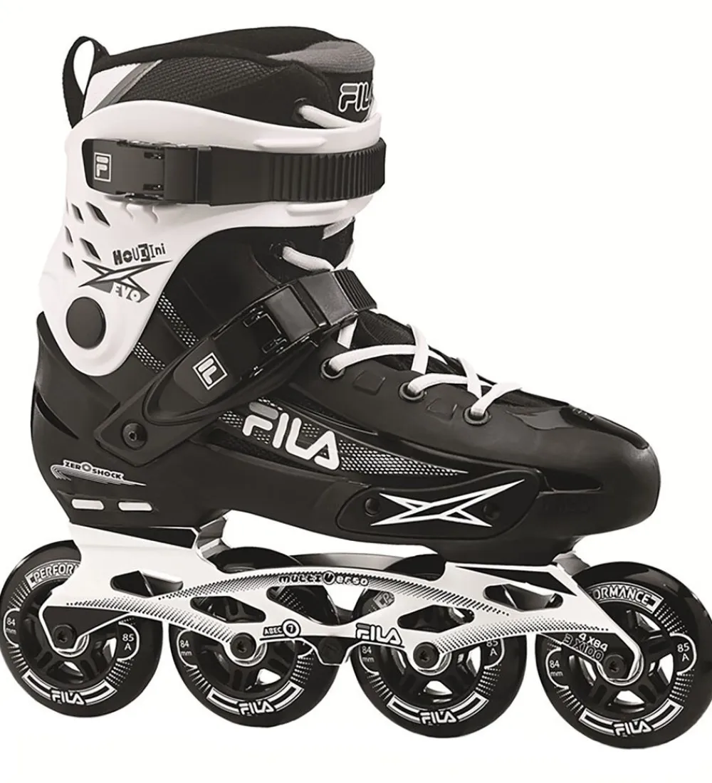 Fila Rulleskøjter|Rulleskøjter*Rulleskøjter - Houdini Evo - Sort/Hvid - Inliner