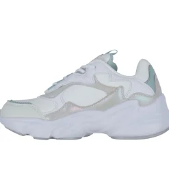 Fila Børnesko Og Babysko*Sko - Collene Logo - Hvid/Silver/Blue Haze