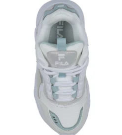 Fila Børnesko Og Babysko*Sko - Collene Logo - Hvid/Silver/Blue Haze