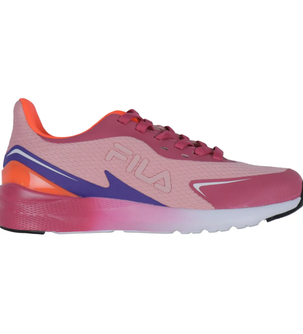 Fila Børnesko Og Babysko*Sko - Crusher - Fuchsia Rose/Fiery Coral