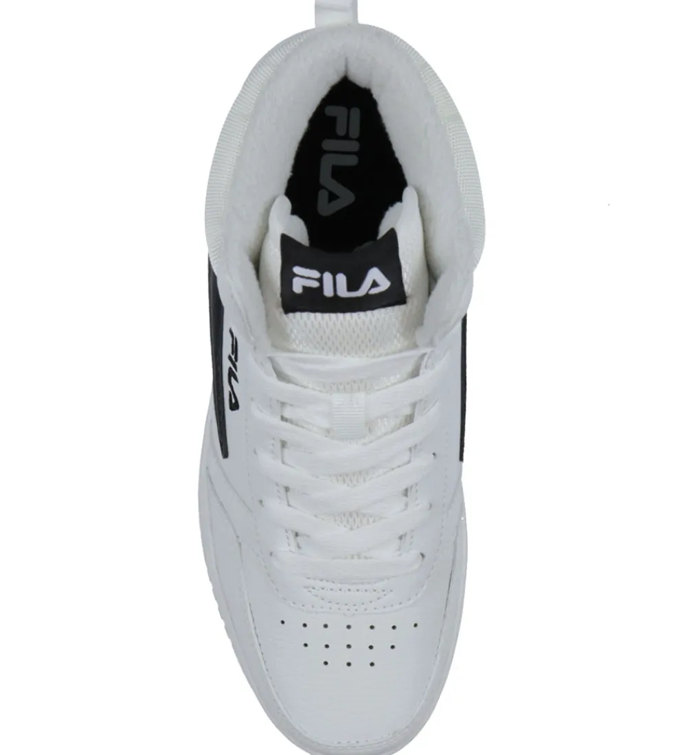 Sneakers|Børnesko Og Babysko-Fila Sko- Rega NF Mid - Hvid/Sort