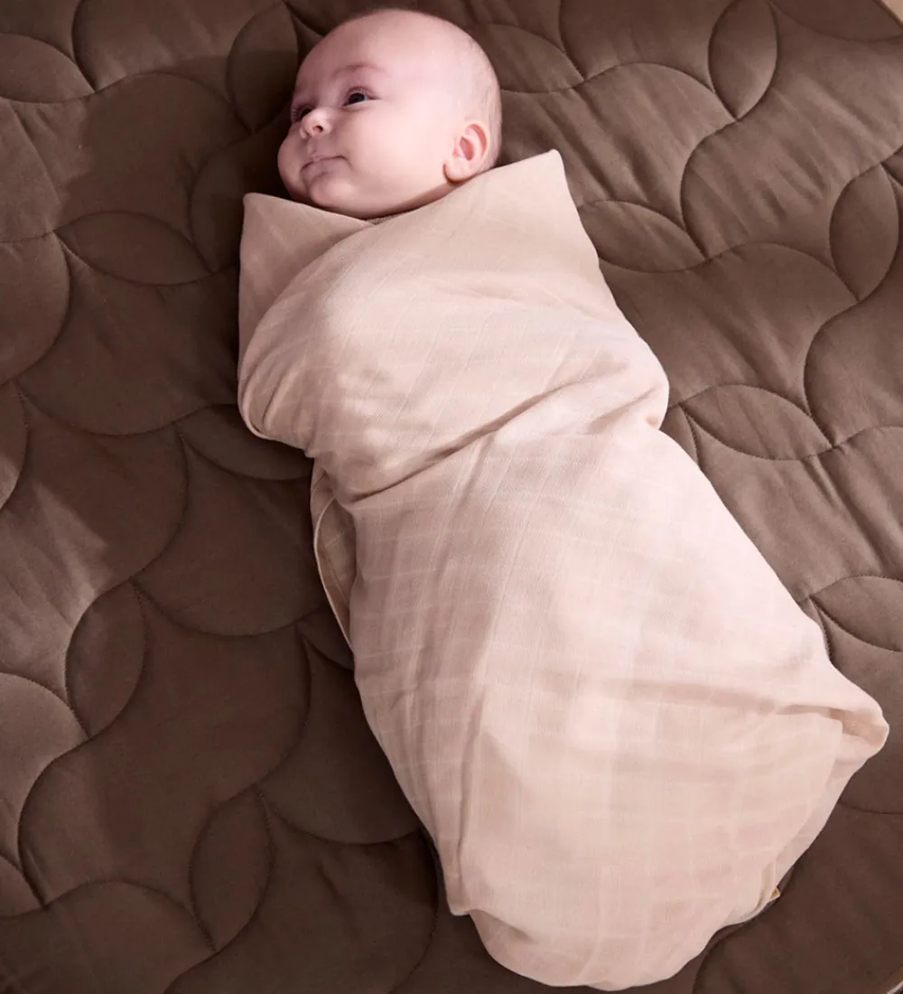 Filibabba Babysvøb*Babysvøb - Musselin - 120x120 cm - Warm Grey