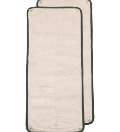 Puslepuder Og -Underlag-Filibabba Mellemlag til Pusleunderlag - 2-pak - Pine Green