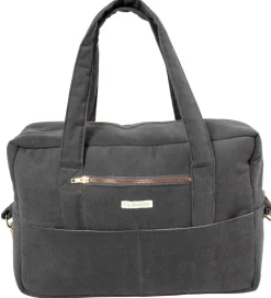 Pusletasker-Filibabba Mommy Bag - Fløjl - Stone Grey