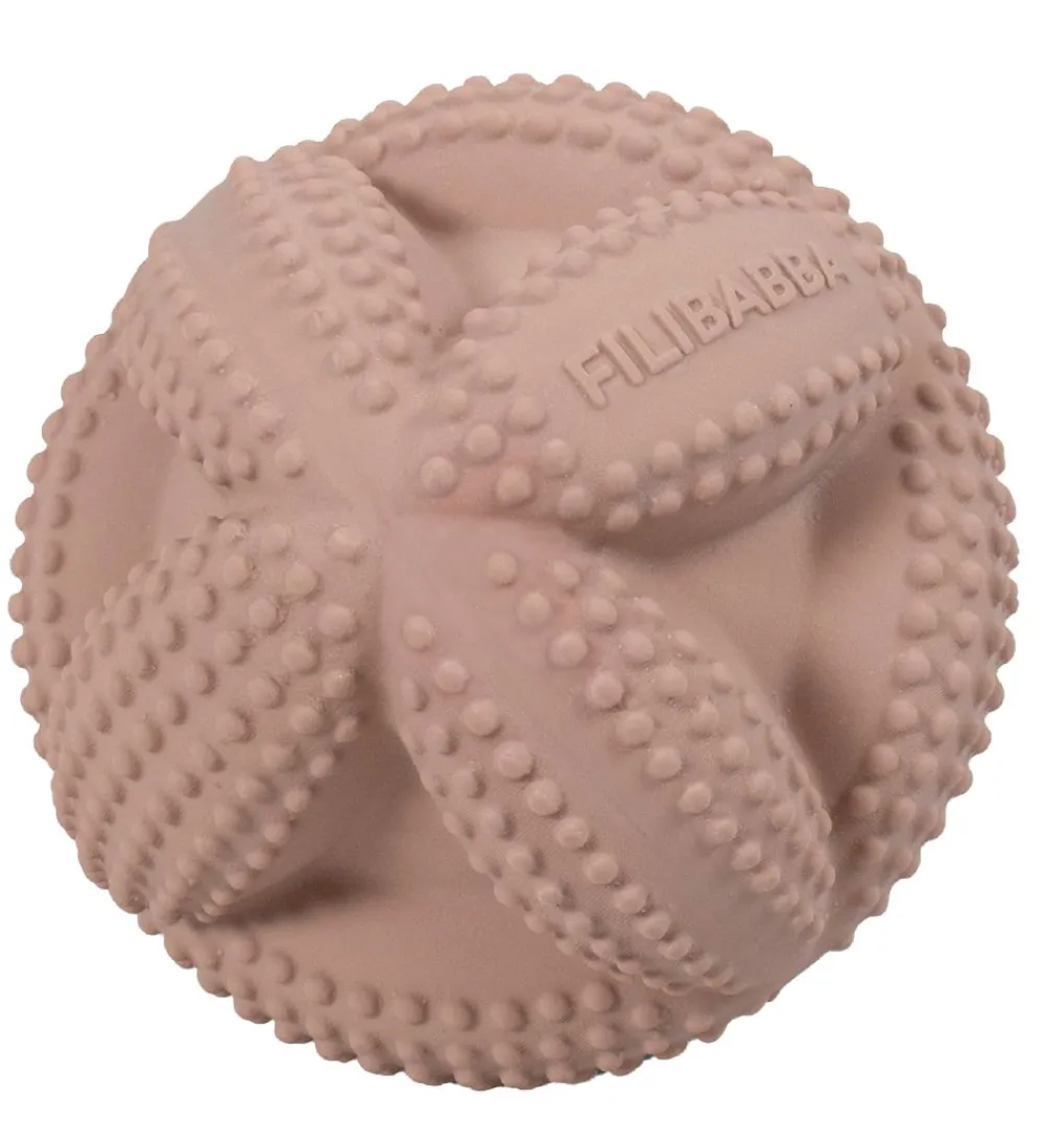 Bolde-Filibabba Motorikbold - 8 cm - Isa Grab - Blush