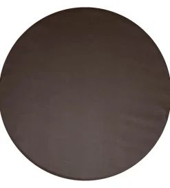 Gulvtæpper-Filibabba Skridsikkert Stoleunderlag - PU-læder - 110 cm - Brun