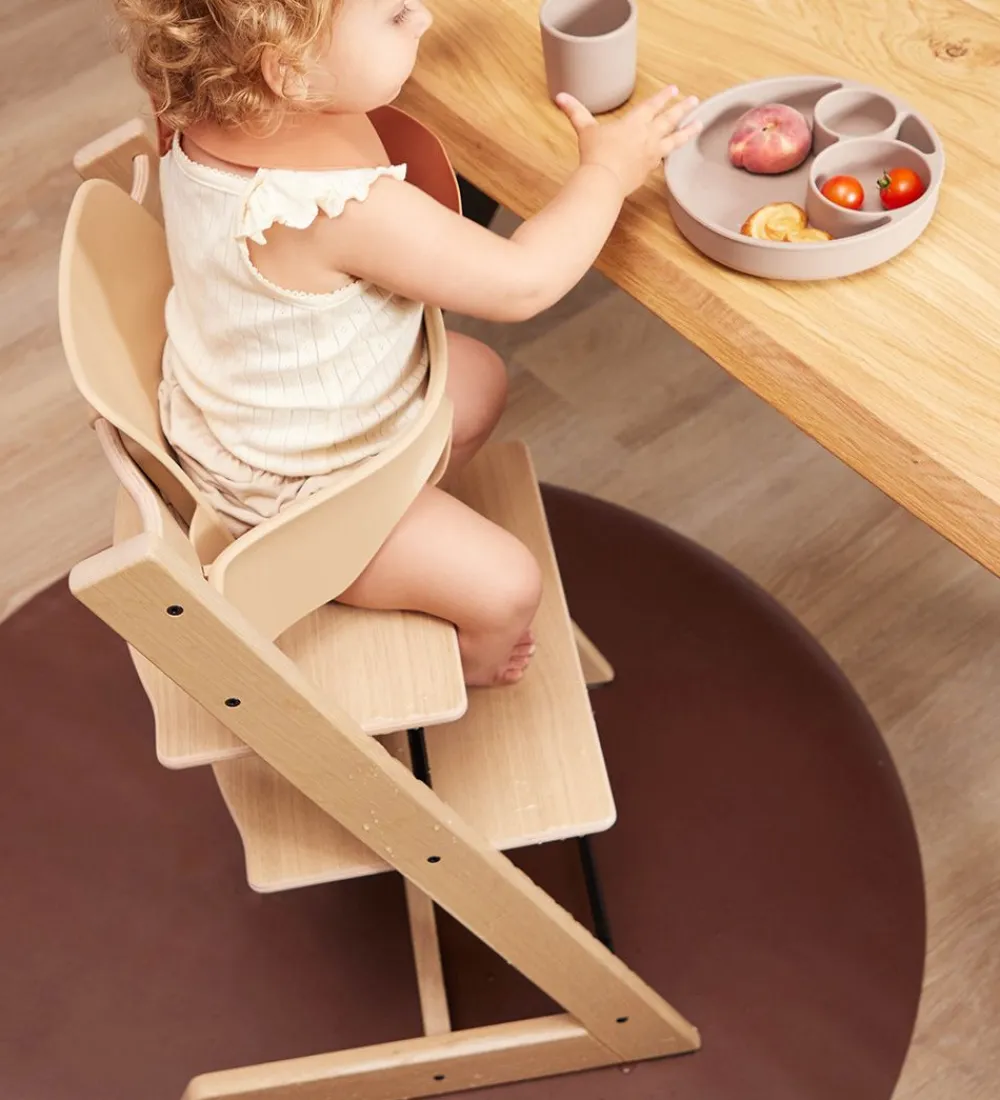 Gulvtæpper-Filibabba Skridsikkert Stoleunderlag - PU-læder - 110 cm - Brun