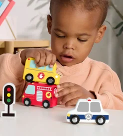 Fisher-Price Trælegetøj*Fisher Price Biler - Træ - Små Køretøjer
