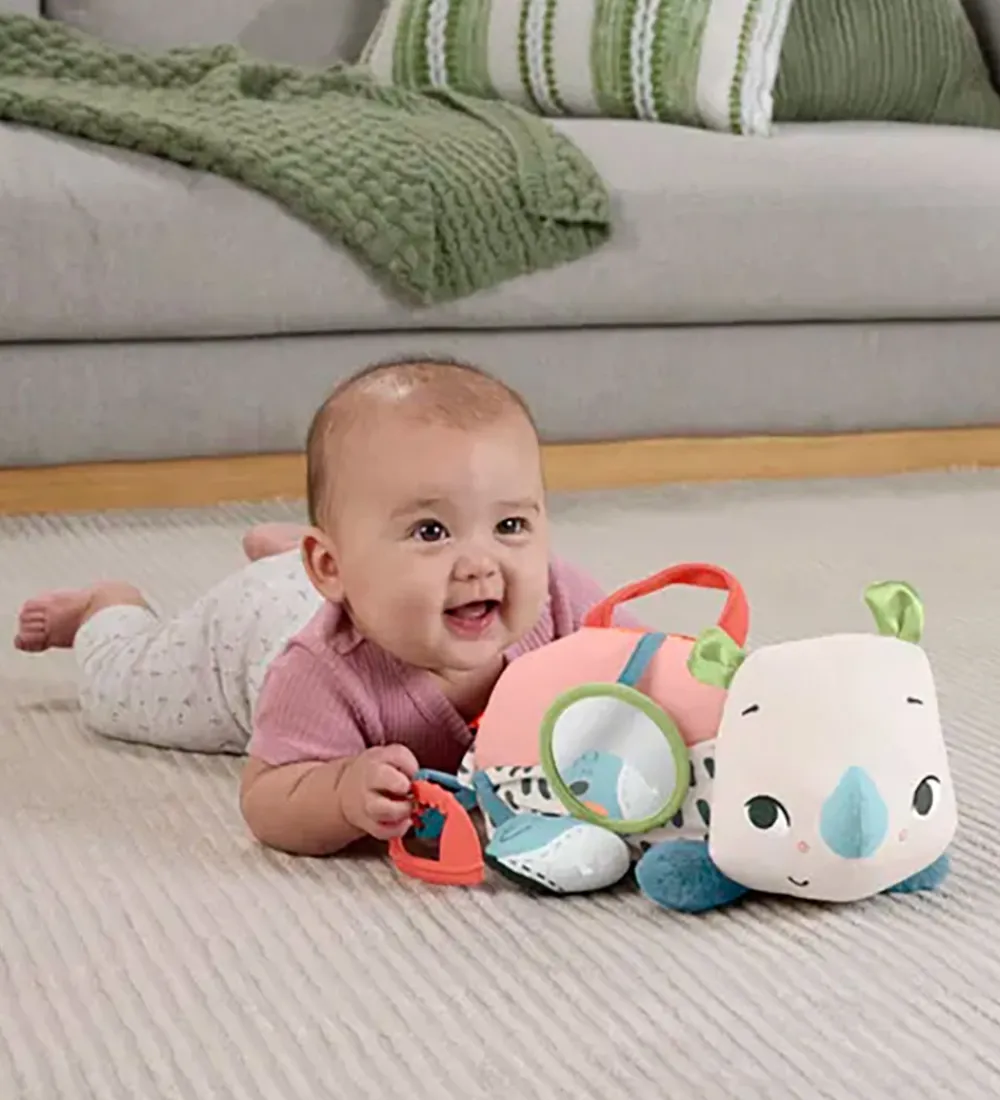 Fisher-Price Aktivitetslegetøj*Bamse - Planet Friends Tummy Time Næsehorn
